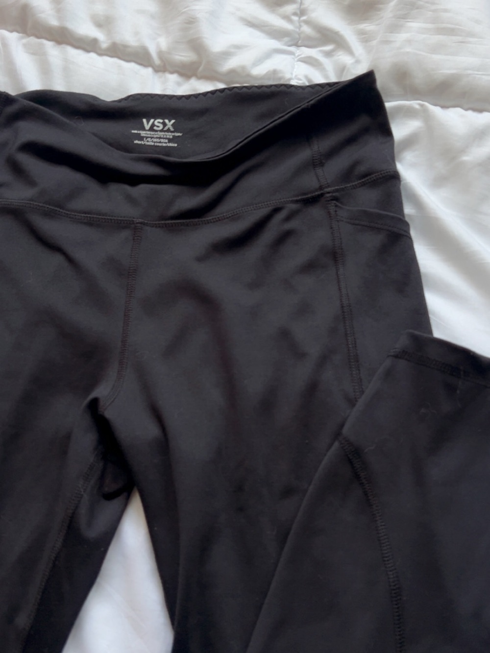 VSX Black High-Waist Leggings